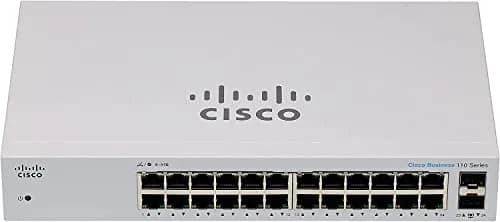Cisco CBS110-24T-JP Network Switch 24 Ports | Fanless, Plug & Play, Lifetime Warranty (70-120c) thumbnail 8