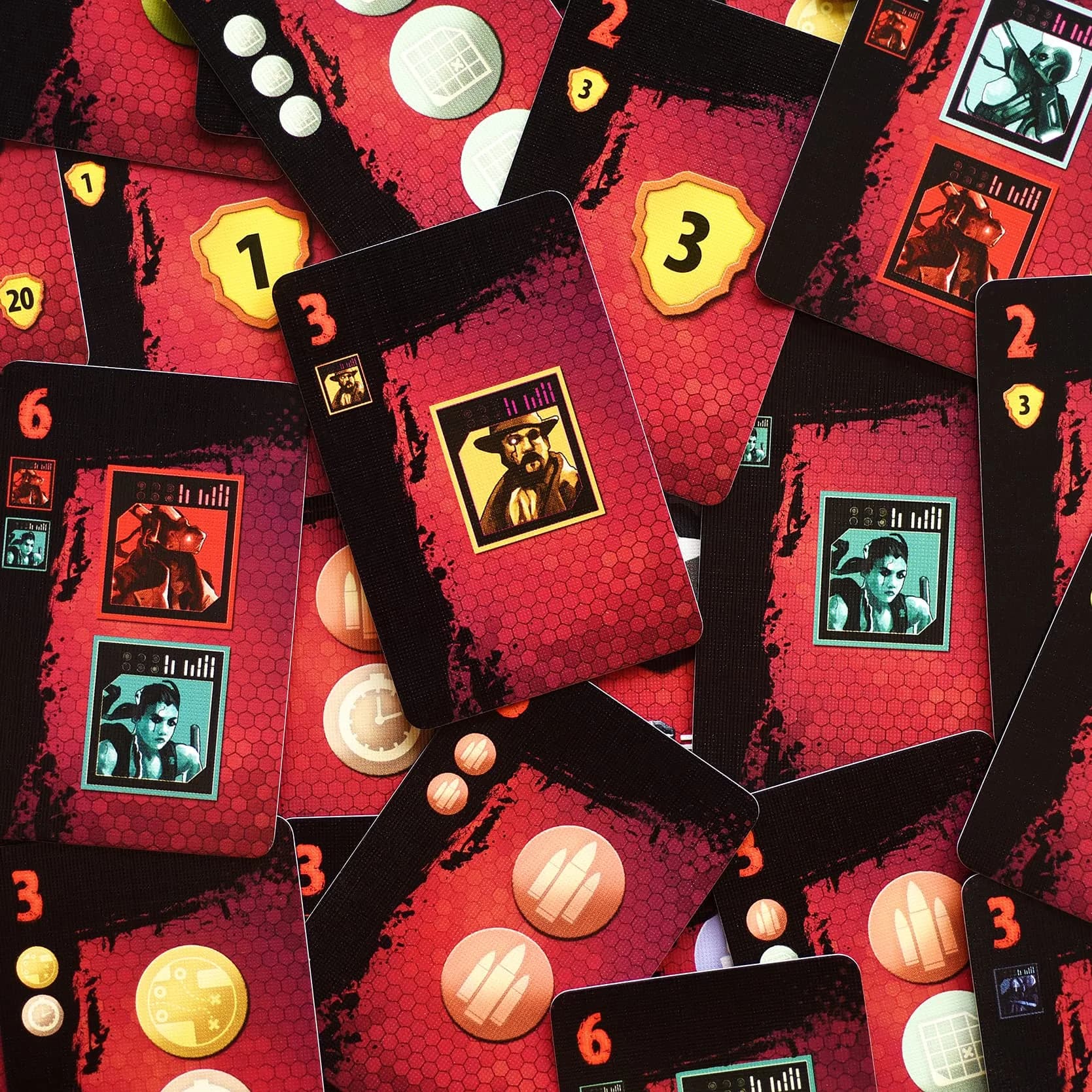 Burnt Island Games In Too Deep Strategy Board Game 29.7cm x 29.7cm x 0.3cm | Cyberpunk Secret Agents - view 6