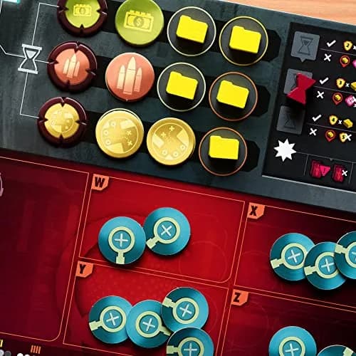 Burnt Island Games In Too Deep Strategy Board Game 29.7cm x 29.7cm x 0.3cm | Cyberpunk Secret Agents thumbnail 7
