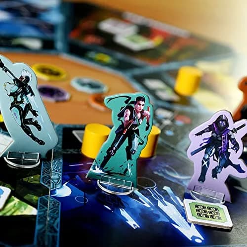 Burnt Island Games In Too Deep Strategy Board Game 29.7cm x 29.7cm x 0.3cm | Cyberpunk Secret Agents thumbnail 3