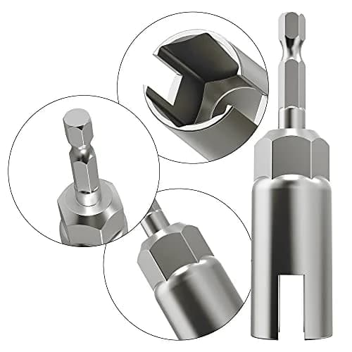 Monliful Nut Driver Set (10mm,13mm,16mm) | Power Wing Nut Drivers for Panel Nuts & Screws thumbnail 2