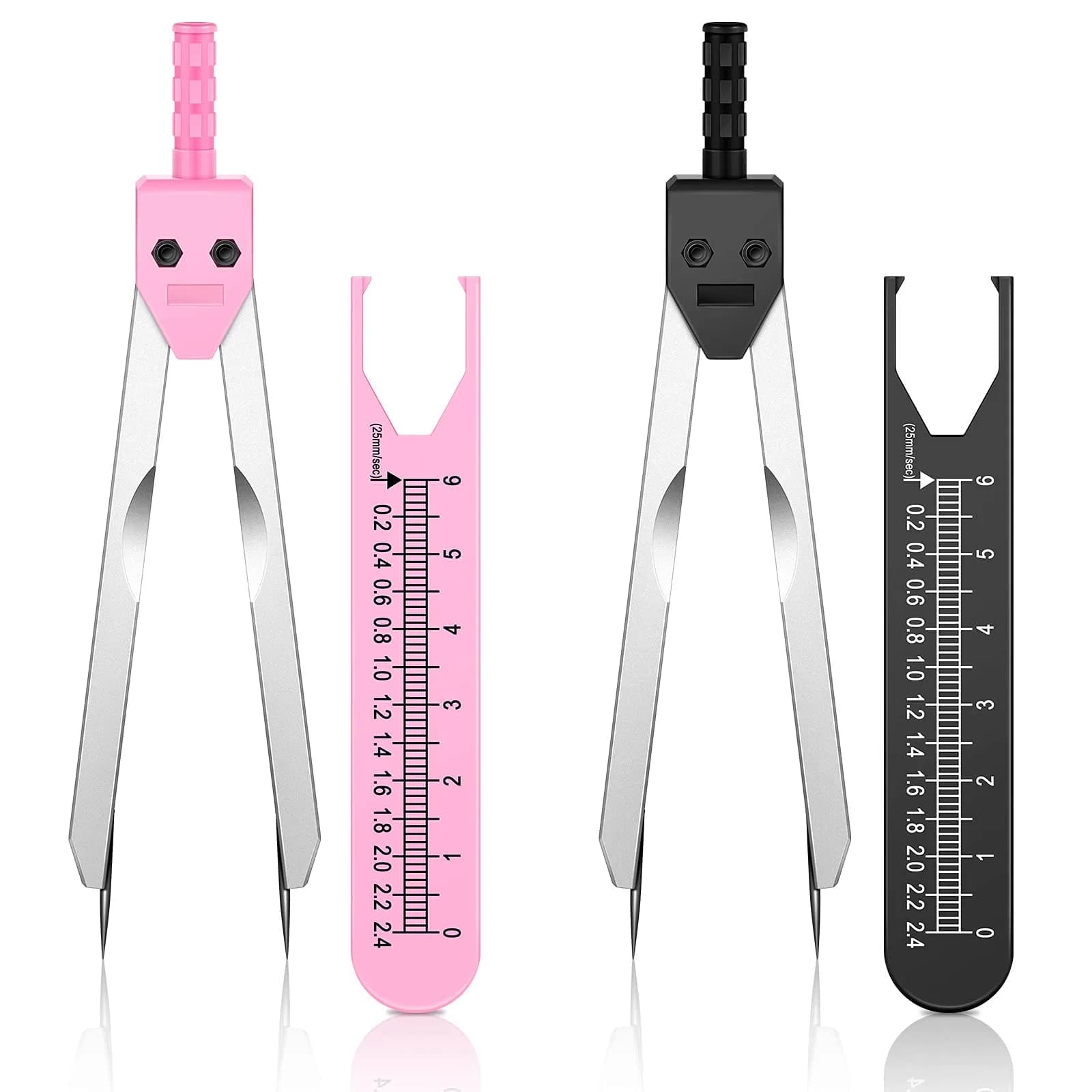 Frienda EKG Calipers Medical Caliper 7.05 x 1.57 inch | Stainless Steel, Portable, Hospital Use