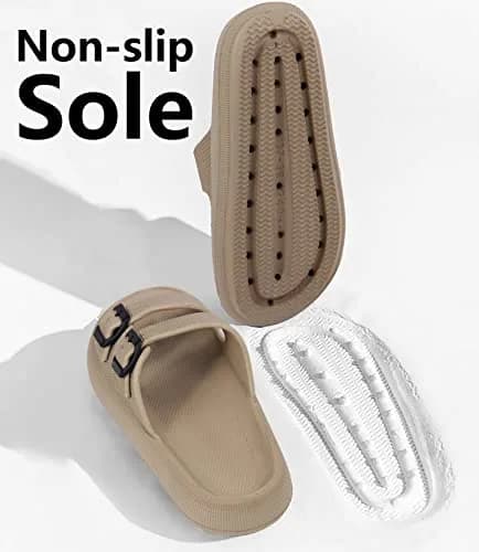 Weweya Non Slip Shower Shoe for Men Khaki Size 12-13 | Waterproof, Quick Drying, Comfortable thumbnail 6