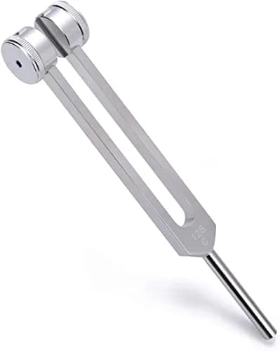 OTURGC 128 Hz Tuning Fork Medical Weighted Biosonics Tuning Forks for Healing 7.6cm (3 inches) thumbnail 6