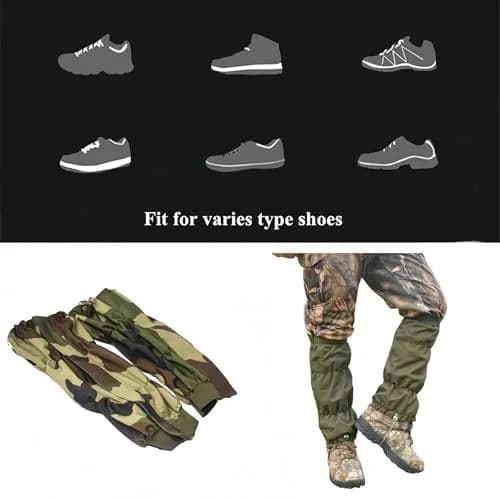 JJZS Snake Gaiters for Men Women Waterproof Adjustable 16.5 inch | Snake Bite & Snow Protection thumbnail 7