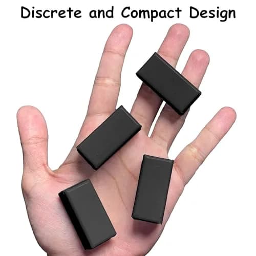 Homie Magnetic Curtain Weights 12 Pack Black | Waterproof Magnets for Shower Liner Outdoor Curtains thumbnail 5