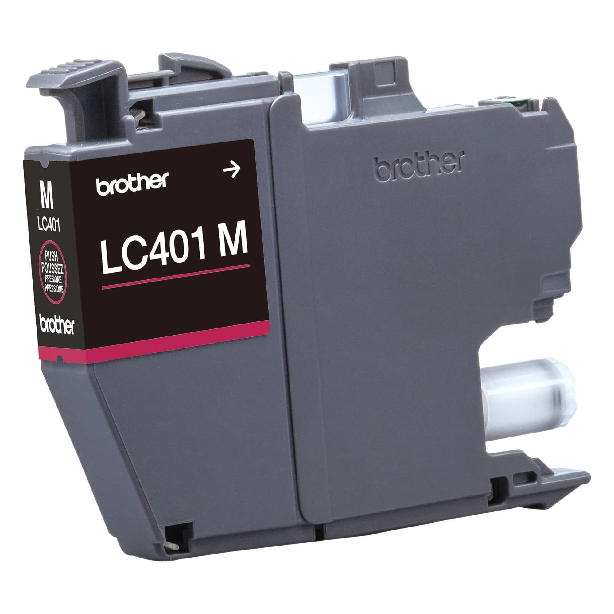 Brother Genuine LC401M Standard Yield Magenta Ink Cartridge | Up to 200 Pages, Water-Based Ink - view 8