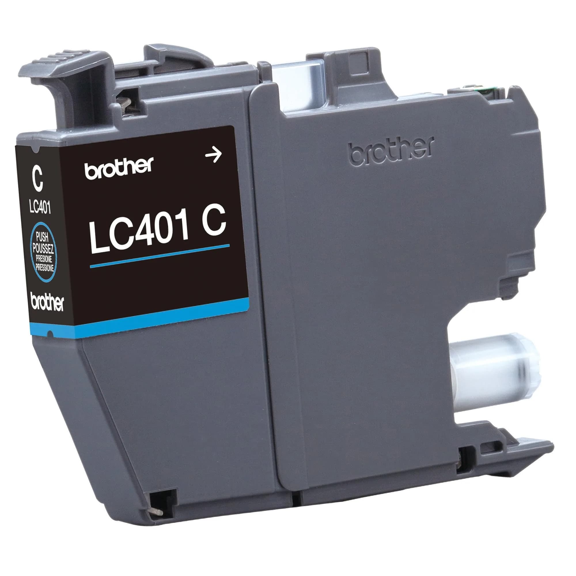 Brother Genuine LC401C Standard Yield Cyan Ink Cartridge (Pack of 1) | Brother Inkjet Ink Cartridges for Students - view 8