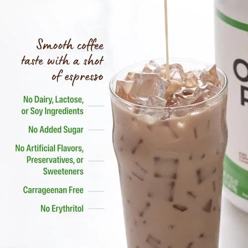 Orgain Organic Vegan 21g Protein Powder Iced Coffee 2.03 lb (920 g) | USDA Organic Plant-Based Protein with Caffeine thumbnail 5