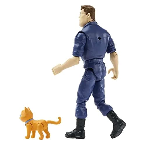 Mattel Disney Pixar Lightyear Buzz Lightyear Action Figure with Sox 5-in Scale | 12 Articulation Points thumbnail 4