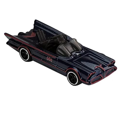 Hot Wheels Batman Batmobile Toy Car Bundle, Set of 5 Fan-Favorite Castings in 1:64 Scale with Special Packaging thumbnail 3