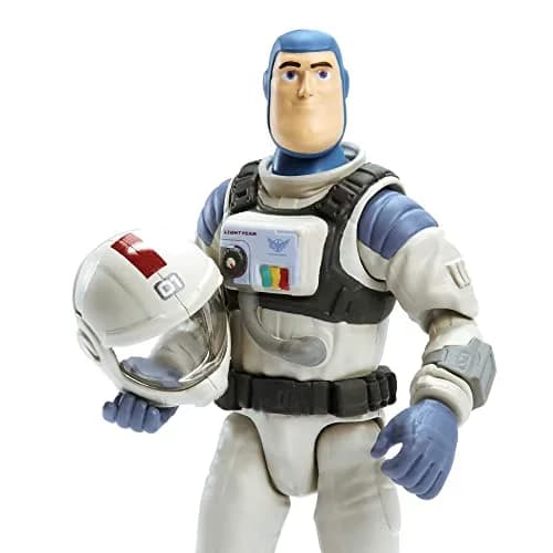 Mattel Disney Pixar Lightyear XL-01 Buzz Lightyear Action Figure 5-in (12.7 cm) | 12 Articulation Points & Accessories thumbnail 5