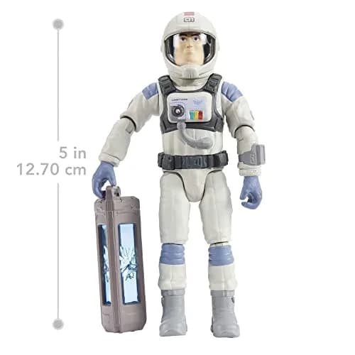 Mattel Disney Pixar Lightyear XL-01 Buzz Lightyear Action Figure 5-in (12.7 cm) | 12 Articulation Points & Accessories thumbnail 7