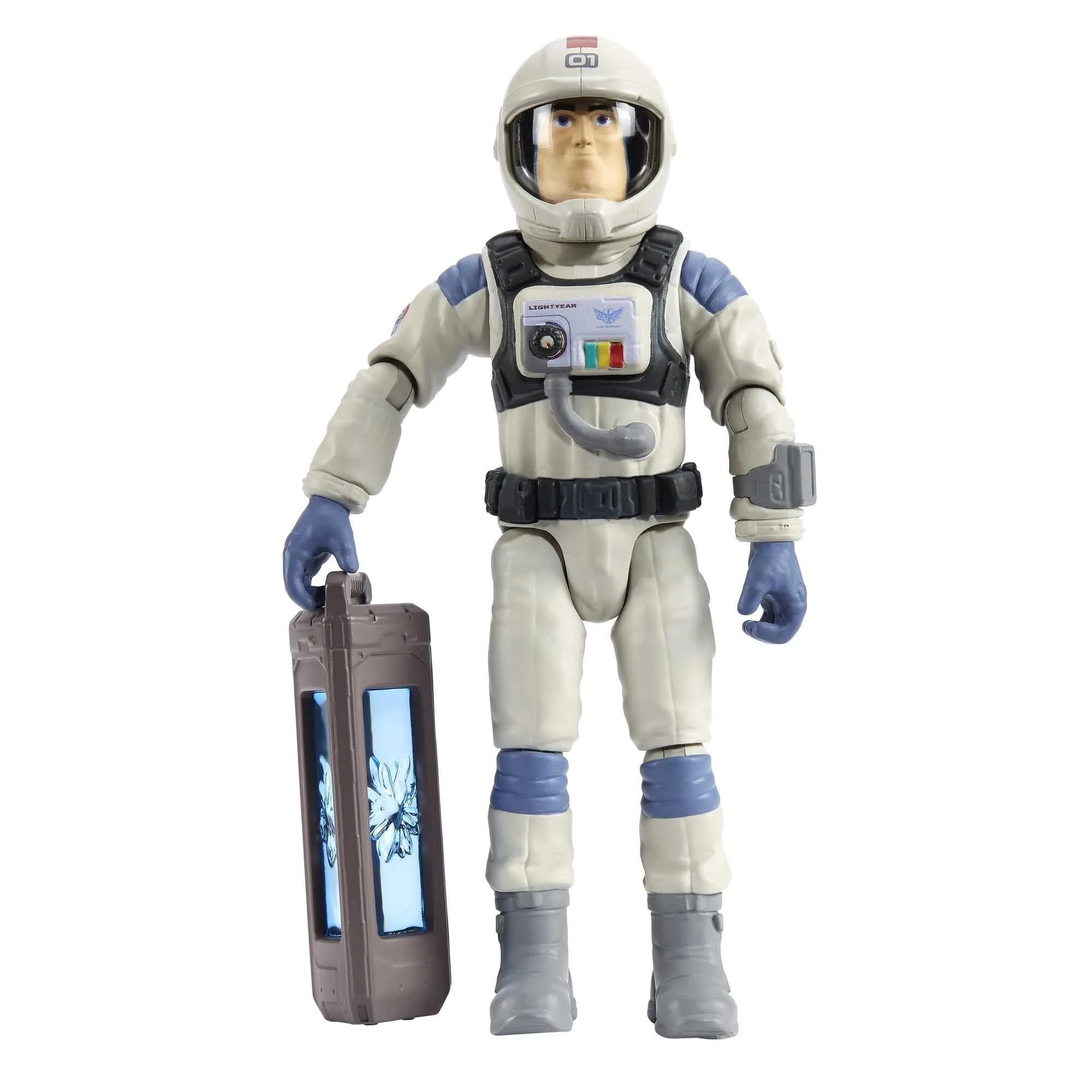 Mattel Disney Pixar Lightyear XL-01 Buzz Lightyear Action Figure 5-in (12.7 cm) | 12 Articulation Points & Accessories - main product image