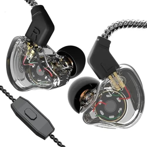 YINYOO CCZ Melody Wired Gaming Earbuds with Mic | 1.2m Cable, 16 Ohm Impedance thumbnail 1