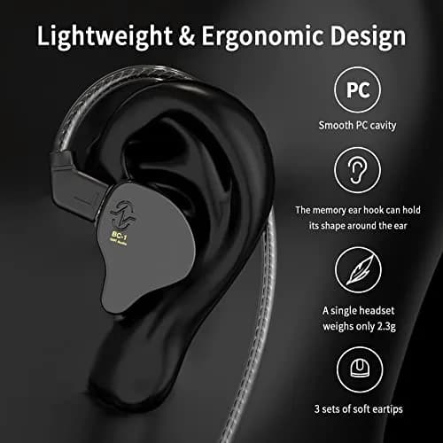 YINYOO CCZ Melody Wired Gaming Earbuds with Mic | 1.2m Cable, 16 Ohm Impedance thumbnail 3