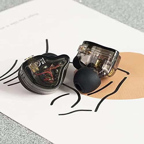 YINYOO Melody Wired In-Ear Monitors 16Ω | Clear Black, 1.2m OFC Cable thumbnail 8