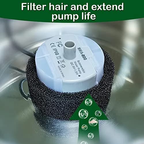 OYES Cat Water Fountain Filters & Sponges | 4 Pack, 2L Capacity thumbnail 3