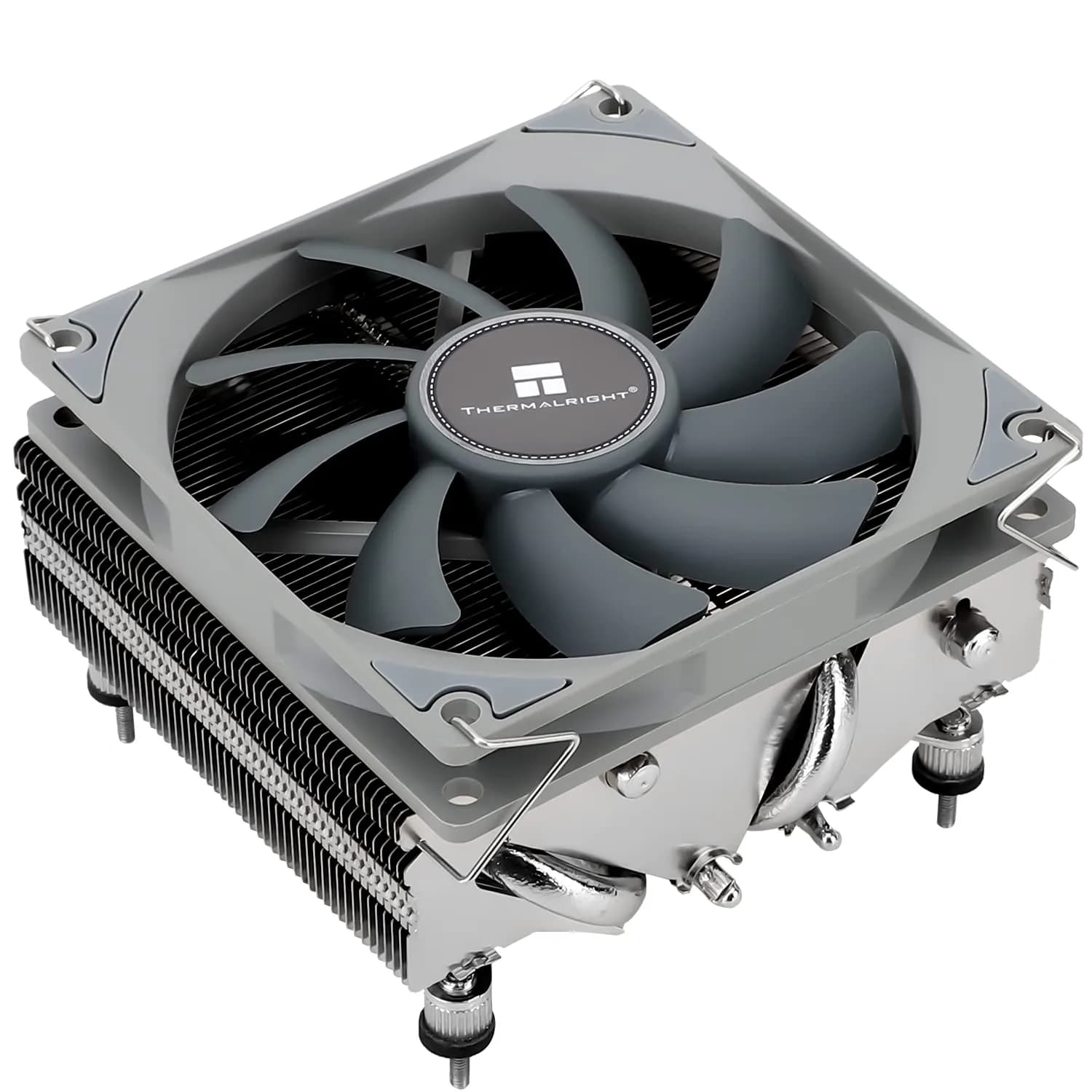Thermalright AXP-90 X53 Low Profile CPU Cooler 53mm Height | Quiet 90mm PWM Fan, 4 Heat Pipes, 135W TDP — AXP-90 X53