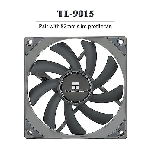 Thermalright AXP-90 X53 Low Profile CPU Cooler 53mm Height | Quiet 90mm PWM Fan, 4 Heat Pipes, 135W TDP thumbnail 5