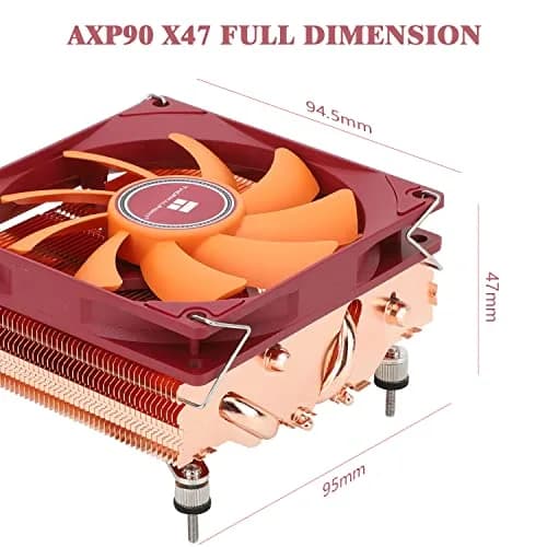 Thermalright AXP90-X47 Full Cooper Low Profile CPU Cooler 47mm Height | AMD AM4 AM5/Intel 1700/115X/1200 Compatible thumbnail 6