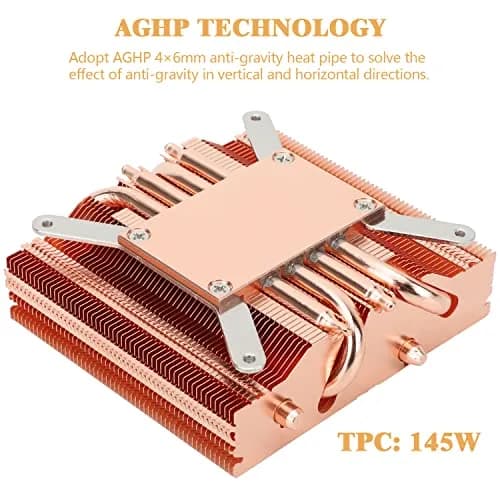 Thermalright AXP90-X47 Full Cooper Low Profile CPU Cooler 47mm Height | AMD AM4 AM5/Intel 1700/115X/1200 Compatible thumbnail 2
