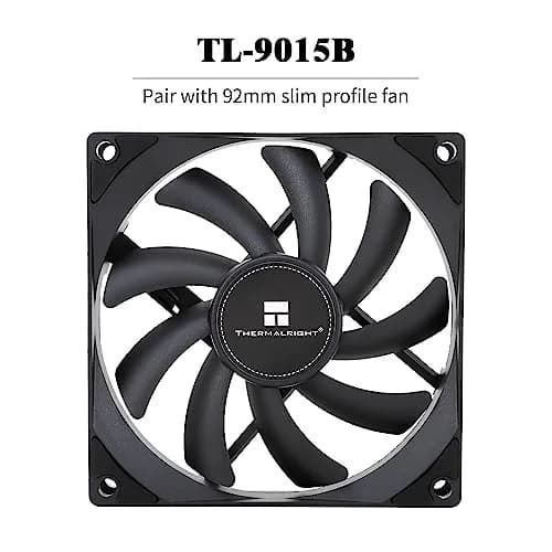 Thermalright AXP90 X36 Black Low Profile CPU Cooler 36mm Height | Compatible with Intel LGA1700/1200/115X & AMD AM4/AM5 thumbnail 5