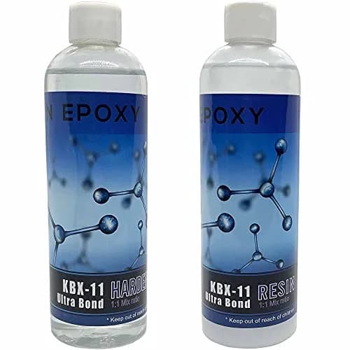 KARBXON KBX-11 Ultra Bond Epoxy Resin Kit 6 Fl Oz | High Strength, UV & BPA Free, Crystal Clear Finish thumbnail 3