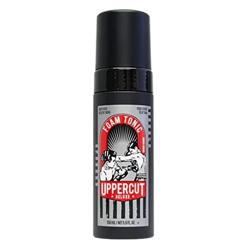 UPPERCUT DELUXE Foam Tonic – Light Hold Hair Mousse for Men | Pre-Styler, Heat Protectant & Styling Foam | Adds Natural Shine & Volume | Water-Based Hair Tonic for All Hair Types | 150ml thumbnail 1
