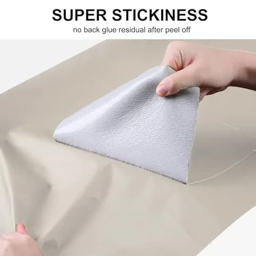 YAFLC Self Adhesive Leather Repair Patch 4" x 63" | Waterproof, Thick & Easy to Use thumbnail 2