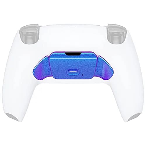 eXtremeRate Chameleon Purple Blue Replacement Back Button Housing for PS5 Controller RISE Remap Kit | Compatible with RISE Remap Kit thumbnail 1