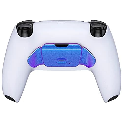 eXtremeRate Chameleon Purple Blue Replacement Back Button Housing for PS5 Controller RISE Remap Kit | Compatible with RISE Remap Kit thumbnail 5