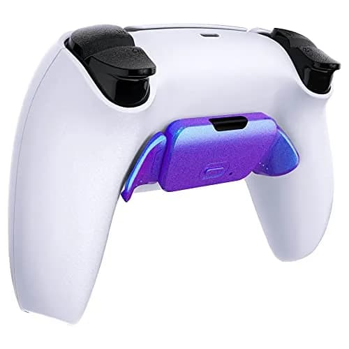 eXtremeRate Chameleon Purple Blue Replacement Back Button Housing for PS5 Controller RISE Remap Kit | Compatible with RISE Remap Kit thumbnail 6