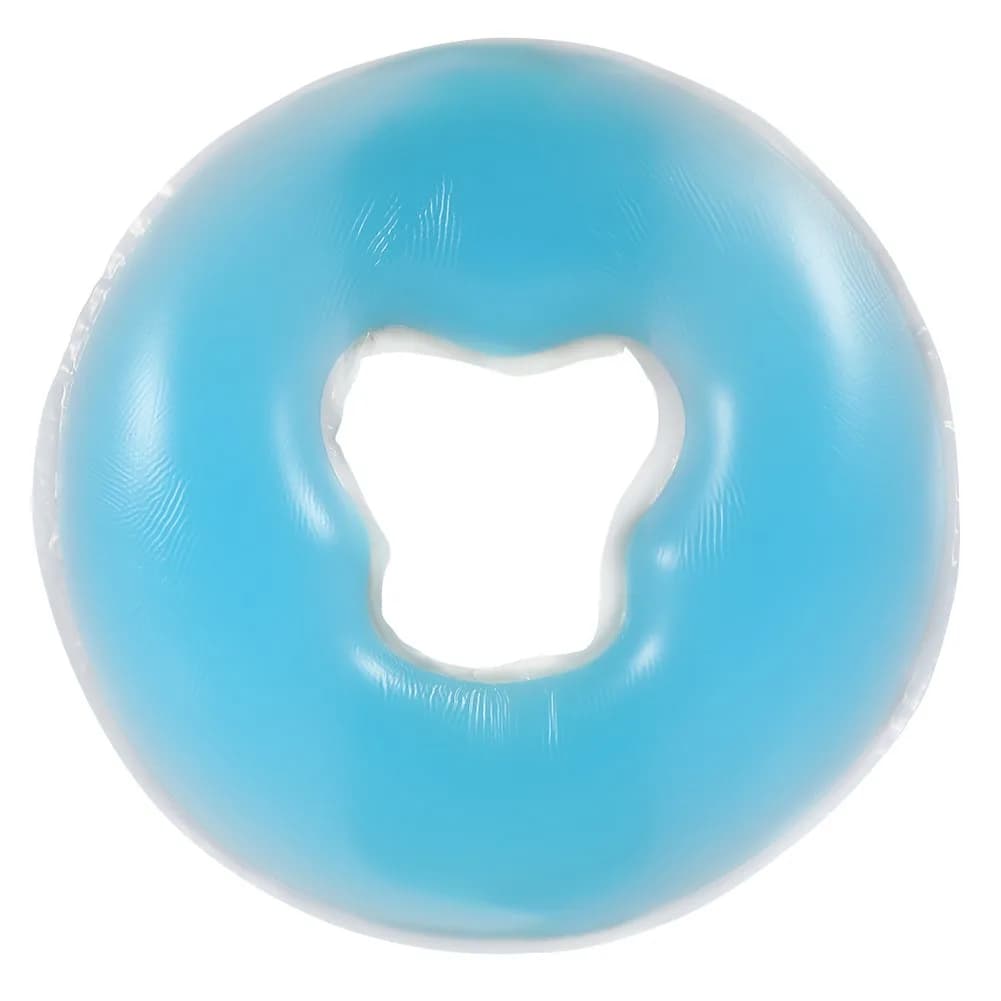 YUYTE Blue Silicone Face Down Pillow for Massage Beds 26cm (10.2 inch) | Soft Head Support for Beauty Parlors - view 7