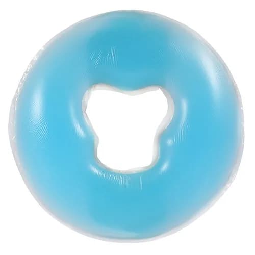 YUYTE Blue Silicone Face Down Pillow for Massage Beds 26cm (10.2 inch) | Soft Head Support for Beauty Parlors thumbnail 7