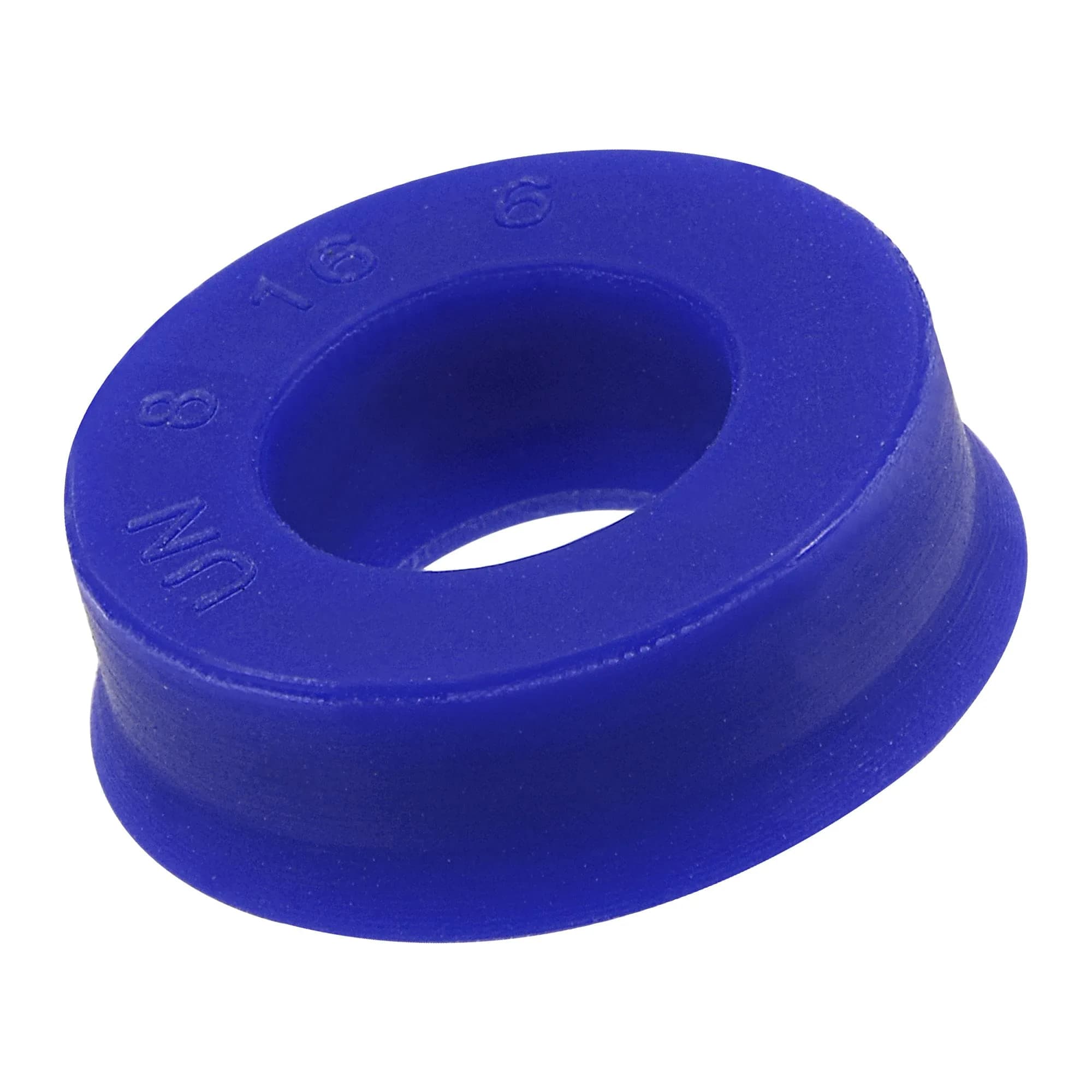 MECCANIXITY UN Radial Shaft Seal 8mm ID x 16mm OD x 6mm Width PU Oil Seal, Blue Pack of 5 | High Pressure Rotary Shaft Seals