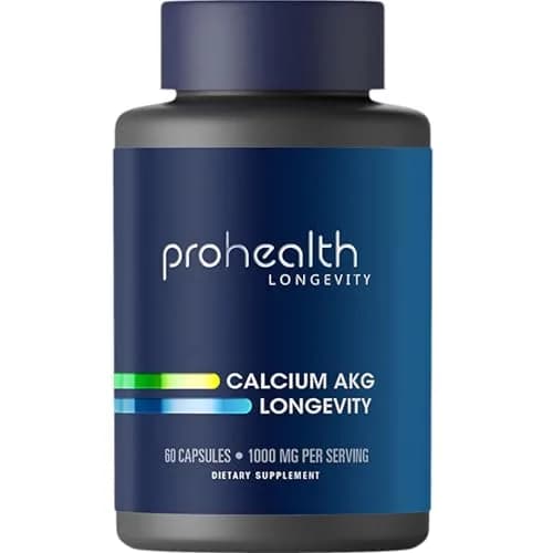 ProHealth Ca AKG Supplement 1000 mg | Supports Bone & Mitochondrial Health thumbnail 1