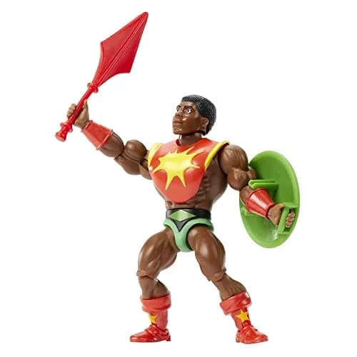 Masters of the Universe Sun-Man Action Figure & Accessories Set | 5.5-inch Posable Collectible Toy for Kids & Adults thumbnail 5
