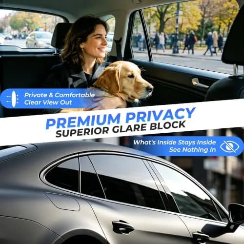 TOYOCO Nano Ceramic Car Window Tint Film Roll 5% VLT 61cm x 4.57m (24 in x 15 ft) | Heat Rejection & UV Protection thumbnail 7