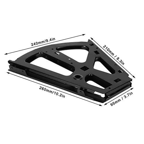 Garosa Cold Rolled Steel Shoes Cabinet Hinge 2-Piece | Double Layer Furniture Shoe Rack Accessory thumbnail 4