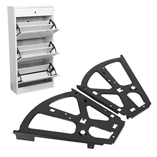 Garosa Cold Rolled Steel Shoes Cabinet Hinge 2-Piece | Double Layer Furniture Shoe Rack Accessory thumbnail 6