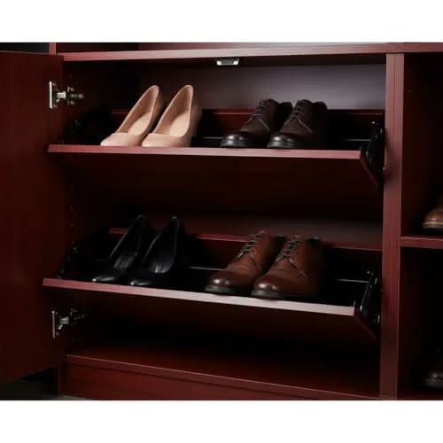 Garosa Cold Rolled Steel Shoes Cabinet Hinge 2-Piece | Double Layer Furniture Shoe Rack Accessory thumbnail 3