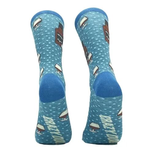 Crazy Dog T-Shirts Men's Whiskey & 3 People Funny Socks | One Size Fits Most thumbnail 7