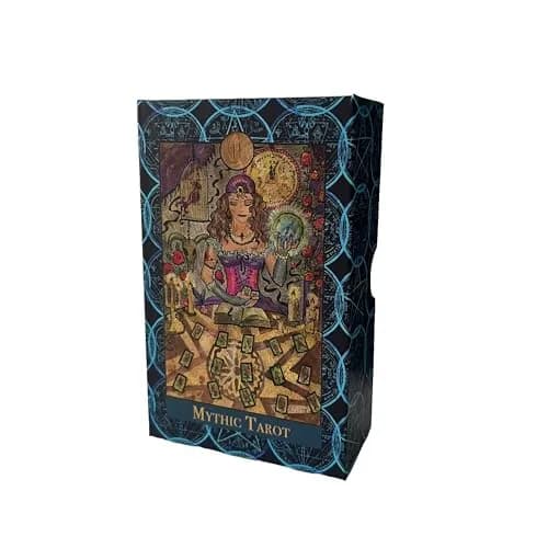 Vieux Monde Express Mythic Tarot & Guide | Full 78 Card Mythical Tarot Deck with Guidebook (4.75" x 2.75") thumbnail 1
