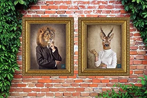 YARDART Weatherproof Garden Wall Art "Countess Catherine" 76.5"L x 56.5"W | Modern Love Theme thumbnail 4