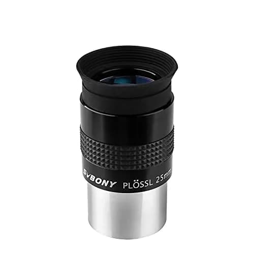 SVBONY SV131 Plossl 25mm Telescope Eyepiece 16mm Exit Pupil | FMC Coating, 48-Degree FOV, 1.25-inch Barrel thumbnail 1