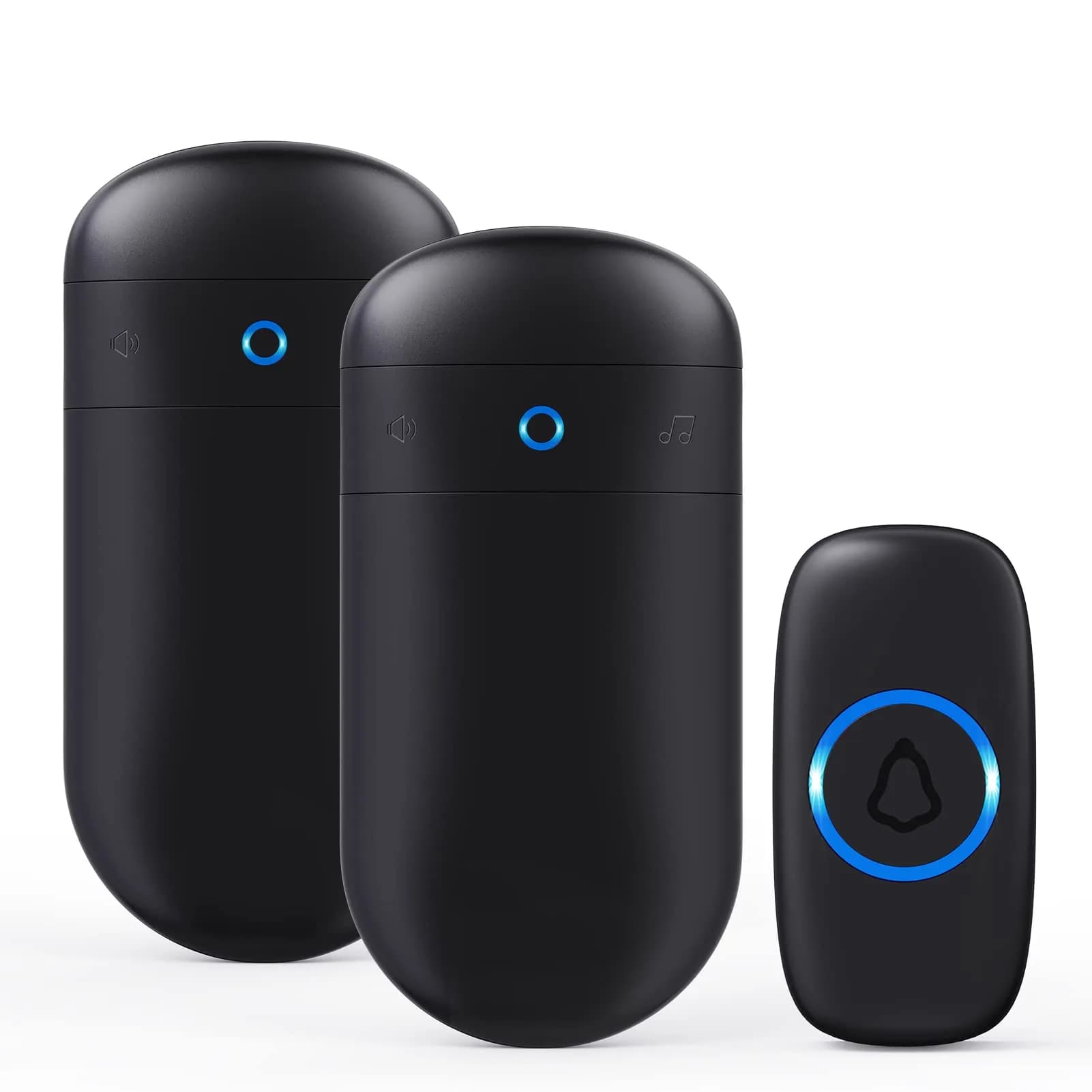 SECRUI Wireless Doorbell Over 1000ft Range | 58 Chimes, 110dB Loud, Waterproof - main product image