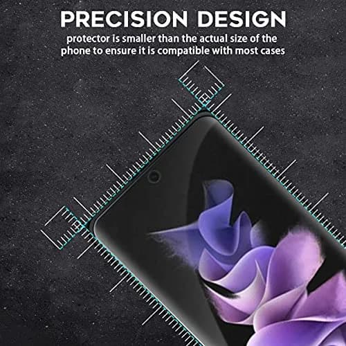 Orzero 3 Sets 12 Packs TPU Screen Protector for Samsung Galaxy Z Flip 3 5G | Anti-Scratch High Definition Bubble-Free thumbnail 8