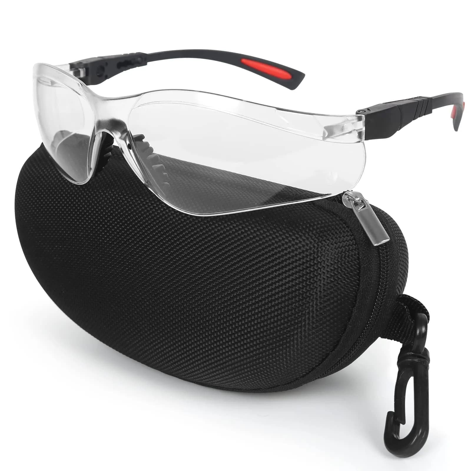 LaneTop AntiFog Shooting Glasses ANSI Z87.1 Certified Clear Lens | Impact Resistant Polycarbonate — Clear Lens