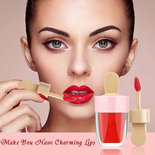 ANZKA 15 Pack Lip Gloss Tubes with Packaging Boxes | Pink Ice-Cream Shape, 8ml, Refillable, Portable, Wholesale for Business thumbnail 6
